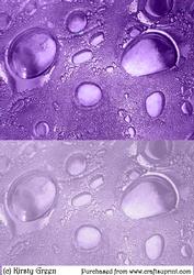 Duel Glass Bubbles Purple Backing Paper