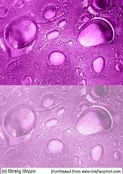 Duel Glass Bubbles Pink Backing Paper