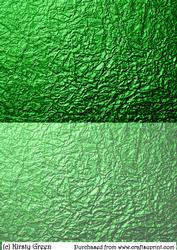 Duel - Metallic Crumpled Backing Paper - Green