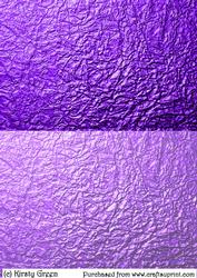 Duel - Metallic Crumpled Backing Paper - Purple