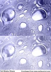 Duel Glass Bubbles Pastel Blue Backing Paper