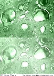 Duel Glass Bubbles Pastel Green Backing Paper