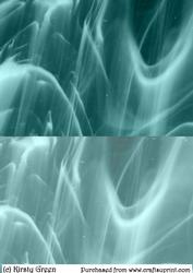 Duel - Streaky Pastel Aqua Backing Paper
