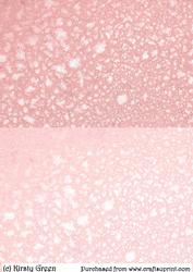 Duel - Shimmering Metallic Pastel Pink Backing Paper