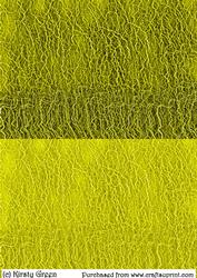 Duel Yellow Lace Textured Backing Paper