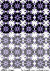Butterfly Stacker - Pastel Purple Backing Paper