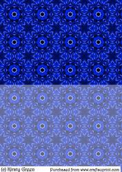 Electric Butterfly - Blue Backing Paper