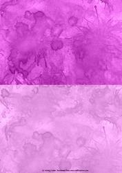 Duel Backing Paper - Ink Splatter - Pink
