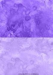 Duel Backing Paper - Ink Splatter - Purple