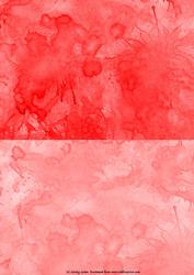 Duel Backing Paper - Ink Splatter - Red