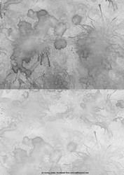 Duel Backing Paper - Ink Splatter - Silver