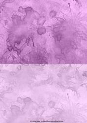 Duel Backing Paper - Ink Splatter - Pastel Purple
