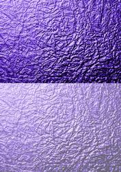 Duel - Metallic Crumpled Backing Paper - Cadbury Purple