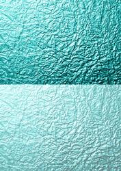Duel - Metallic Crumpled Backing Paper - Dusky Aqua