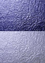 Duel - Metallic Crumpled Backing Paper - Dusky Blue