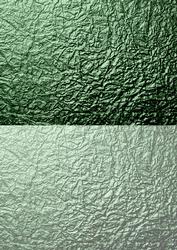 Duel - Metallic Crumpled Backing Paper - Dusky Green