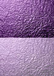 Duel - Metallic Crumpled Backing Paper - Dusky Purple