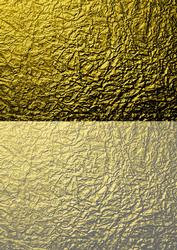 Duel - Metallic Crumpled Backing Paper - Gold