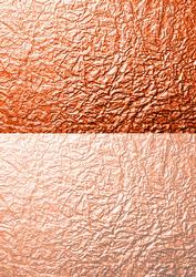 Duel - Metallic Crumpled Backing Paper - Orange