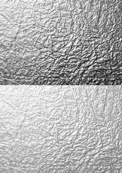 Duel - Metallic Crumpled Backing Paper - Pale Silver