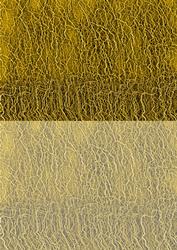 Duel Backing Paper - Lace - Gold