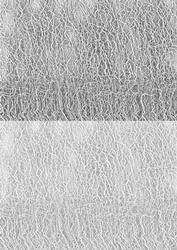 Duel Backing Paper - Lace - Pale Silver