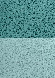 Duel Backing Paper - Rain Drops - Dusky Aqua