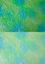 Duel - Crumpled Backing Paper - Spring Green