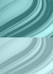 Duel - Saturn's Rings - Backing Paper - Pastel Aqua