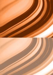 Duel - Saturn's Rings - Backing Paper - Copper