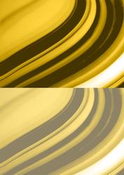 Duel - Saturn's Rings - Backing Paper - Gold