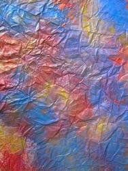 Crumpled Backing Paper - Tropical - Full Sheet