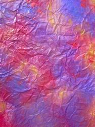 Crumpled Backing Paper - Fruit Punch - Full Sheet