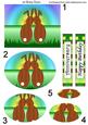 Bunnies Stacker with Tags