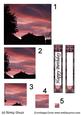 Sunset Stacker - with Matching Tags