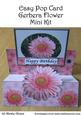 Easy Pop Up Card Pink Gerbera Flower Mini Kit