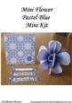 Mini 3D Flower Pastel Blue Mini Kit