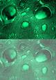 Duel - Glass Bubbles - Jade Backing Paper