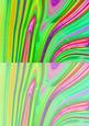 Duel - Wood Grain Backing Paper - Neon