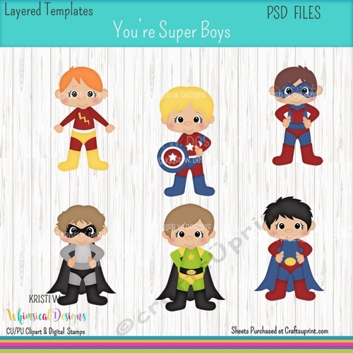 Youre Super Boys Light Skin