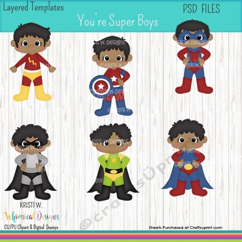 Youre Super Boys Dark Skin