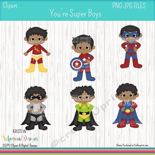 Youre Super Boys Dark Skin