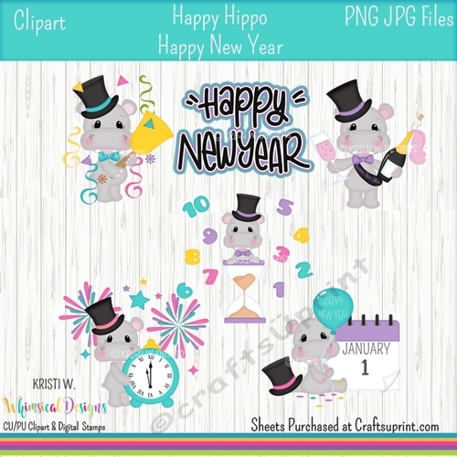 Happy Hippo New Year 