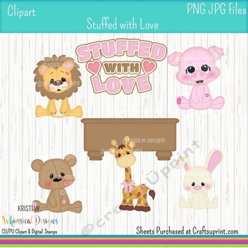 Stuffed with Love Clipart 