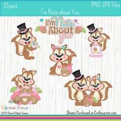 Nuts about You Clipart