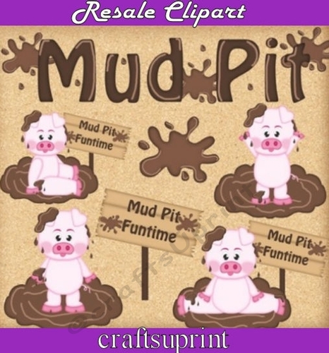 Mud Pit Pigs
