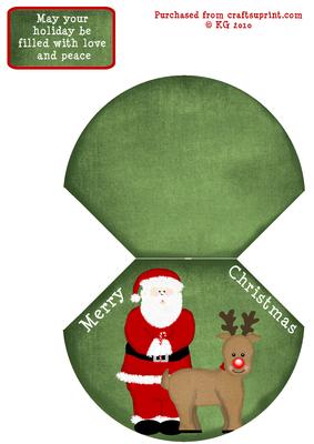 Santa and Reindeer
