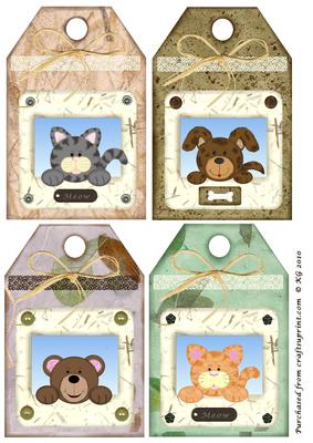 Cat Dog Tags