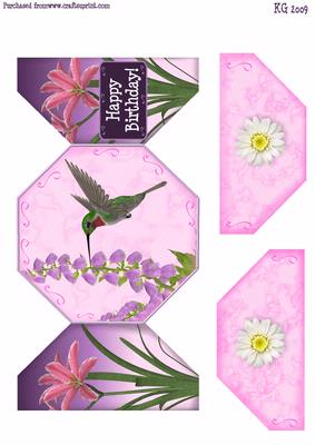 Hummingbird Gate Card