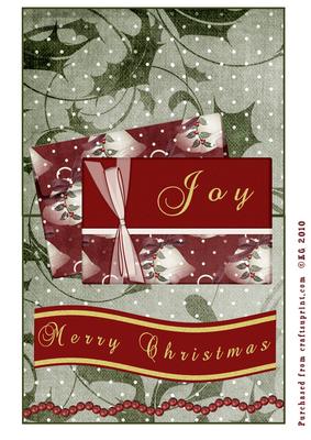 Fancy Christmas Notecard
